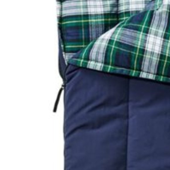 NWT L.L.Bean Flannel Lined Camp Sleeping Bag - Picture 4 of 4